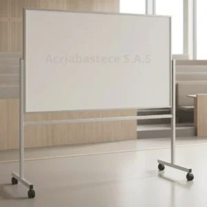 Tablero acrílico con pedestal 120x160